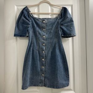 Denium mini dress